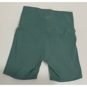 TNA Chill Atmosphere Hi-Rise 7" Biker Short- Yucca Green- M